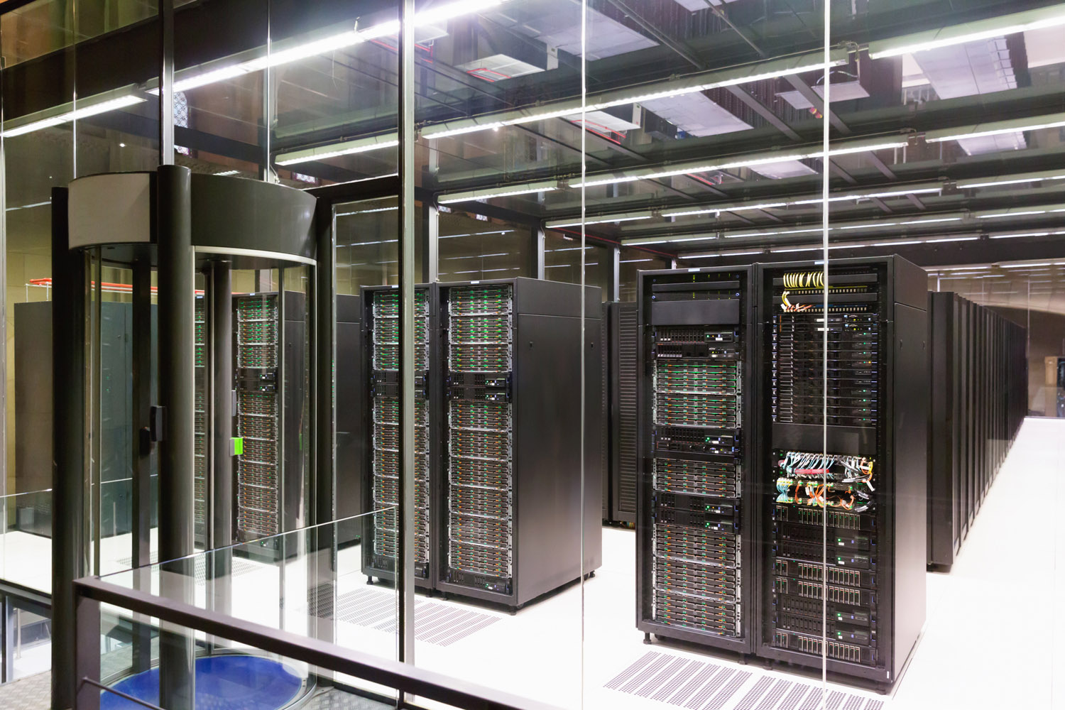 Image of supercomputing center